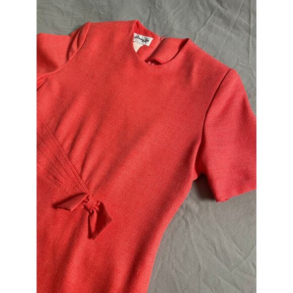 Vtg. 1960s Henry Lee Short Sleeve Dress - Picture 2 of 9